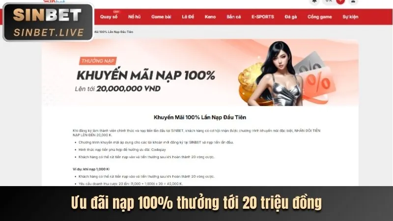 Ưu đãi đăng ký Nổ Hũ